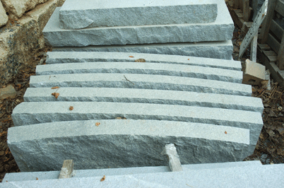 Granite Radius Curbing